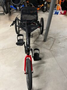 Used 2018 Hase Trigo Up trike for sale by owner at Lancaster Recumbent.