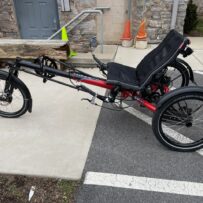 Used 2022 Hase Kettwiesel EVO with Rohloff and Dynamo Hubs for sale at Lancaster Recumbent