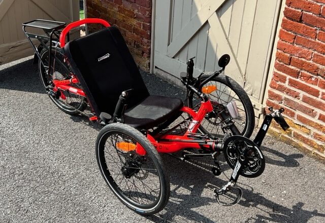 Used 2018 Catrike Trail for sale by owner at Lancaster Recumbent.