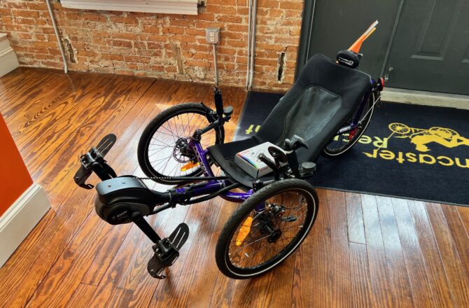 Used 2022 Catrike eCAT Pocket for sale by owner at Lancaster Recumbent.