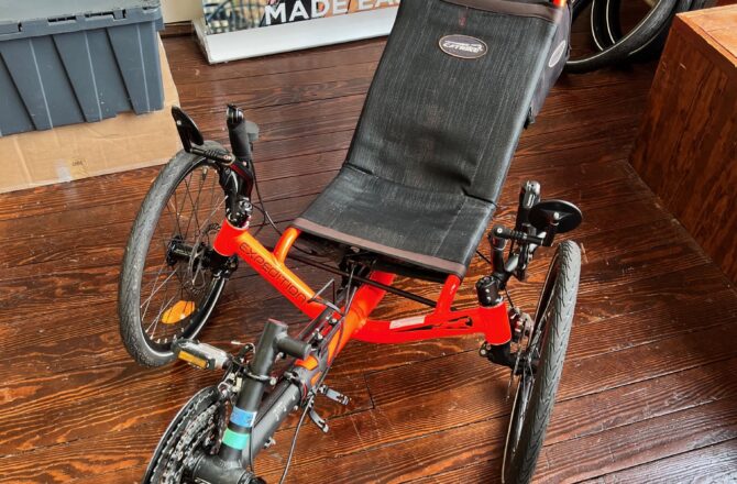 Used 2019 Catrike Expedition for sale by owner at Lancaster Recumbent