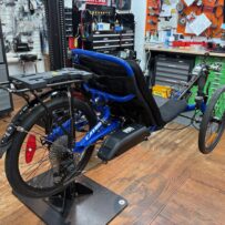 Used 2021 Catrike Trail with 2023 Bosch eKIT retrofit for sale at Lancaster Recumbent
