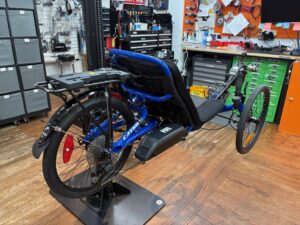 Used 2021 Catrike Trail with 2023 Bosch eKIT retrofit for sale at Lancaster Recumbent