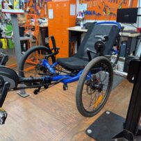 Used 2021 Catrike Trail with 2023 Bosch eKIT retrofit for sale at Lancaster Recumbent